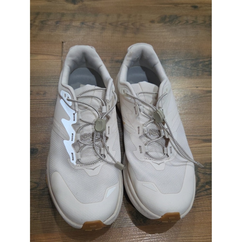Hoka One One Transport 8.5 D Wide Gorpcore Hiking Outdoor Cream Support  Cushion - Picture 2 of 7